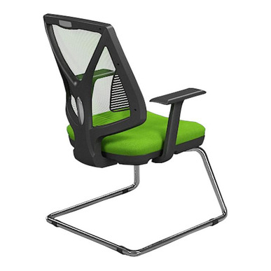 head krom sabit kol u ayak misafir koltuğu - küçük detay görsel 2