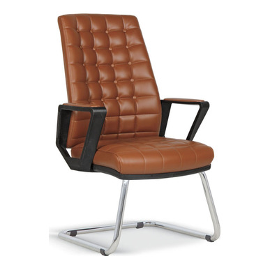 honaplus krom u ayak siyah kol misafir koltuğu