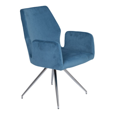 Hopa Kumaş Döşemeli Dört Ayak Misafir Koltuğu - Misafir Koltukları