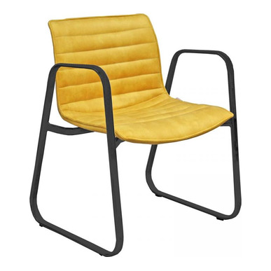 journey döşemeli boyalı kol boru ayak misafir koltuğu