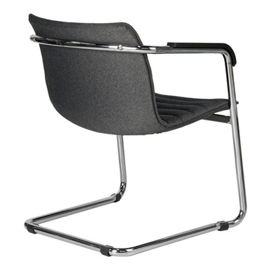 journey döşemeli krom ayak misafir koltuğu - küçük detay görsel 3