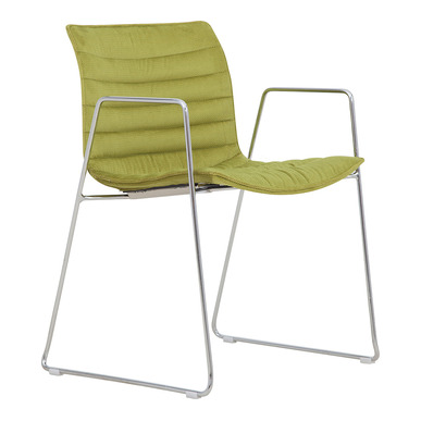 journey döşemeli krom kol ayak misafir koltuğu