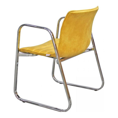 journey döşemeli krom kol boru ayak misafir koltuğu - küçük detay görsel 2