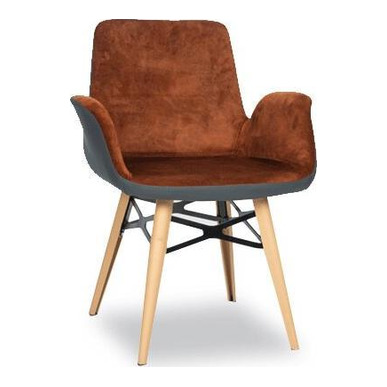 kasemiro plastik dört ayaklı misafir koltuğu