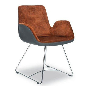 kasemiro tel ayaklı misafir koltuğu