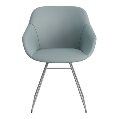 klon kızak ayaklı modern sandalye - küçük detay görsel 2