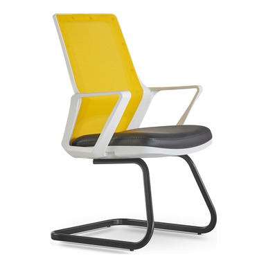 kong metal siyah u ayak misafir koltuğu