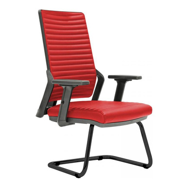 lawer döşemeli ayarlı boyalı u ayak misafir koltuğu