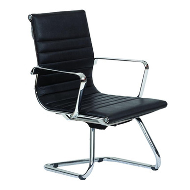 lery derili krom u ayaklı misafir koltuğu