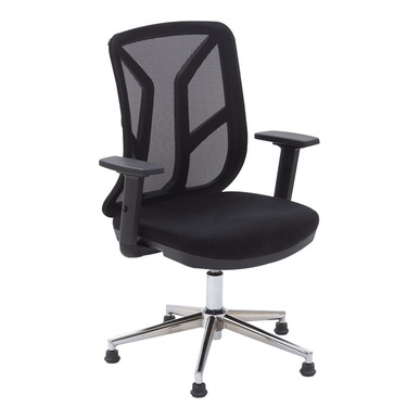 Lou Krom Yıldız Ayaklı Fileli Misafir Koltuğu - Misafir Koltukları