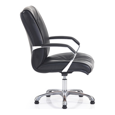 Lungo Krom Yıldız Ayak Misafir Koltuğu - küçük detay görsel 3 - Misafir Koltukları