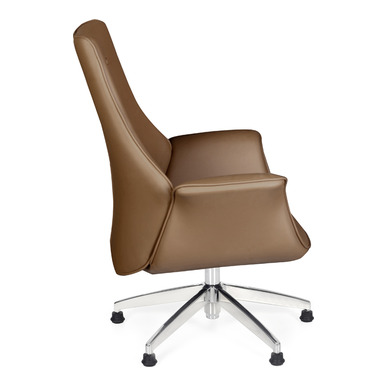 malia deri döşemeli yıldız ayak misafir koltuğu