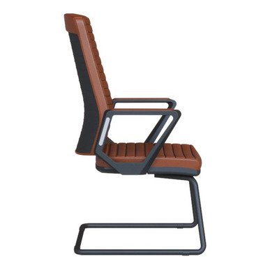 mathine plastik kol boyalı u ayak dikişli misafir koltuğu - küçük detay görsel 2