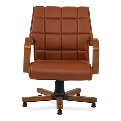 matin deri dikişli tasarım yıldız ayaklı misafir koltuğu