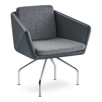 menso minderli krom dört ayak misafir koltuğu