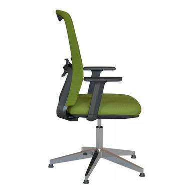 Meshseat Alüminyum Ayarlı Kol Yıldız Ayak Misafir Koltuğu - küçük detay görsel 2 - Misafir Koltukları