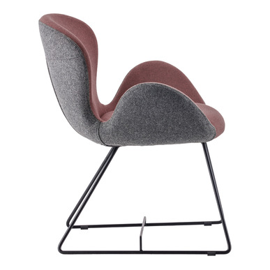 midia dekoratif kol kumaş transmisyon ayak misafir koltuğu - küçük detay görsel 4