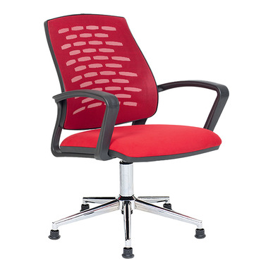 mirello krom yıldız ayaklı misafir koltuğu