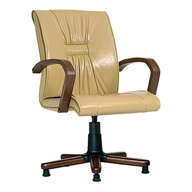 modenza ahşap yıldız ayaklı misafir koltuğu