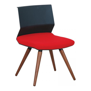 moor siyah gövdeli ahşap ayak misafir koltuğu