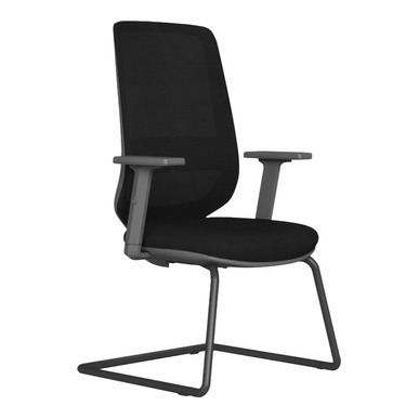 nesoty gri plastik gövde ayarlı kol u ayak misafir koltuğu