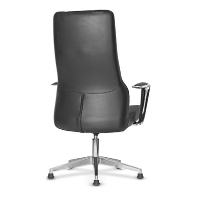 nobita deri döşeme alüminyum kol ayak misafir koltuğu - küçük detay görsel 2