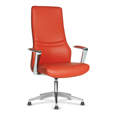 nobita deri döşeme alüminyum kol ayak misafir koltuğu - küçük detay görsel 3