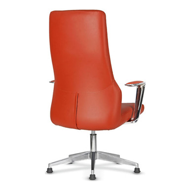 nobita deri döşeme alüminyum kol ayak misafir koltuğu - küçük detay görsel 5