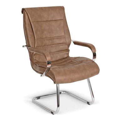 oroz krom u ayak derili misafir koltuğu