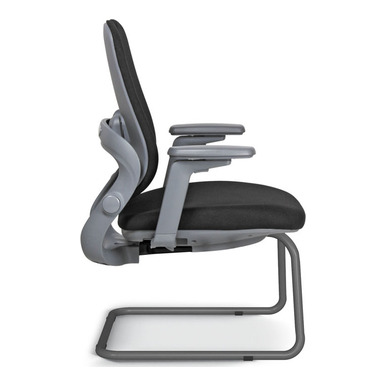 Panemor Antrasit Metal U Ayak Misafir Koltuğu - Misafir Koltukları