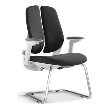 Panemor Beyaz Gövde Krom U Ayak Misafir Koltuğu - Misafir Koltukları