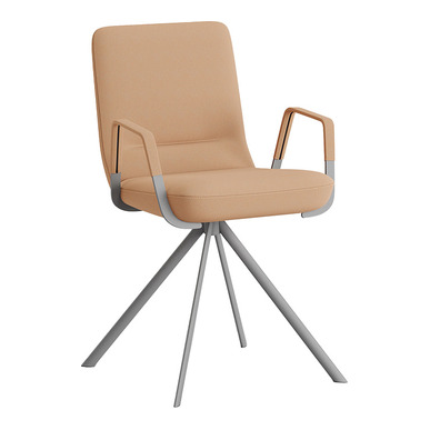 pulsio modern metal ayak misafir koltuğu