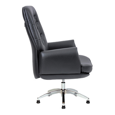 Quenn Krom Yıldız Ayaklı Misafir Koltuğu - küçük detay görsel 2 - Misafir Koltukları