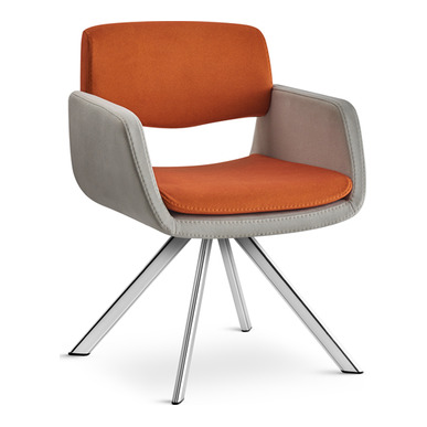 reser krom profil ayak minderli misafir koltuğu