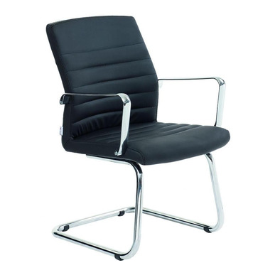 rosa krom sabit ayaklı misafir koltuğu