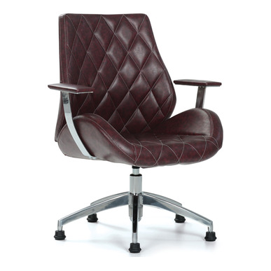 sangkar krom ayaklı misafir koltuğu