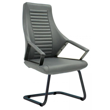 scales plus siyah boyalı u ayak misafir koltuğu