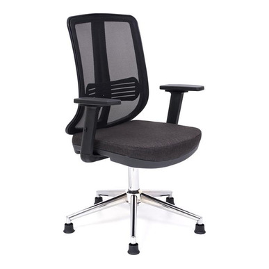 skota ayarlı kol plastik yıldız ayak fileli misafir koltuğu