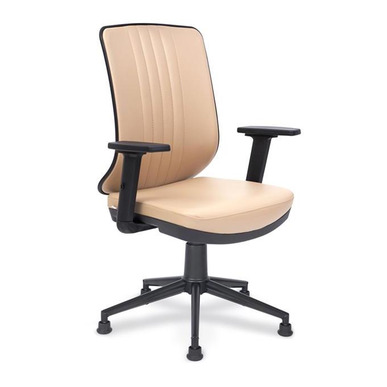 skota ayarlı plastik kol yıldız ayak derili misafir koltuğu