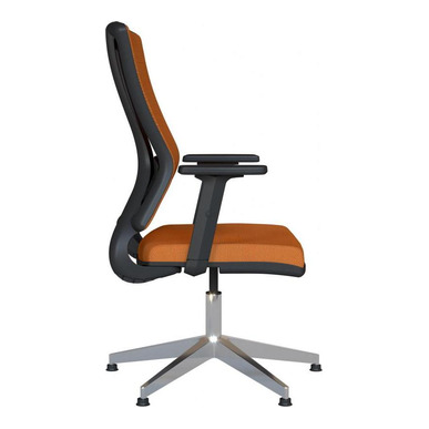 Slant Alüminyum Ayarlı Kol Yıldız Ayak Misafir Koltuğu - Misafir Koltukları