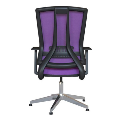 slant alüminyum sabit kol yıldız ayak misafir koltuğu - küçük detay görsel 3