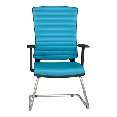 slant döşemeli alüminyum sabit kol u ayak misafir koltuğu