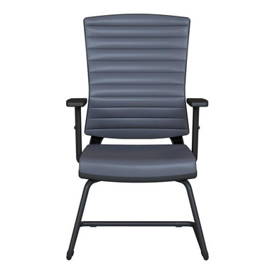 slant döşemeli boyalı ayak ayarlı kol u ayak misafir koltuğu