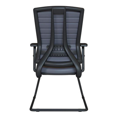 slant döşemeli boyalı ayak ayarlı kol u ayak misafir koltuğu - küçük detay görsel 3