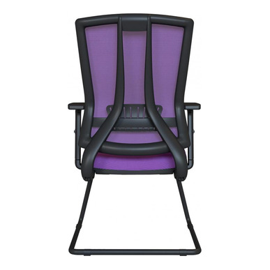 slant plastik ayak ayarlı kol u ayak misafir koltuğu - küçük detay görsel 2