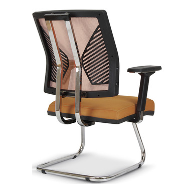 sorte fileli krom u ayak misafir koltuğu