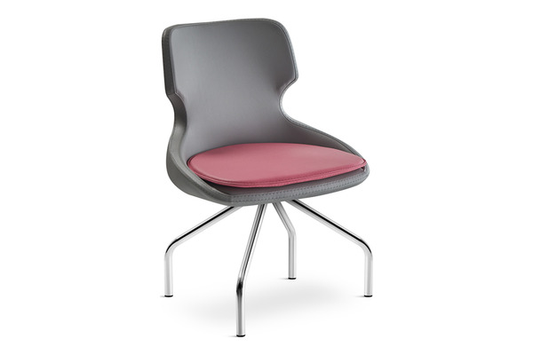 terce minderli dört sabit ayaklı misafir koltuğu