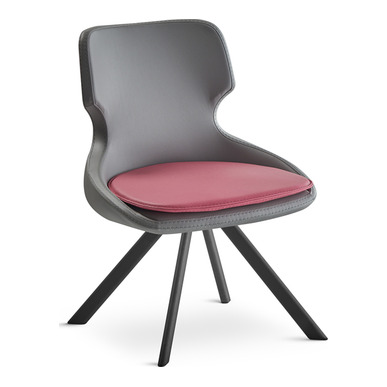 Terce Minderli Metal Profil Ayaklı Misafir Koltuğu - Misafir Koltukları