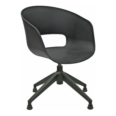 tereos plus siyah gövde 4lü plastik pingo ayak misafir koltuğu