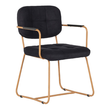 Tinnar Dekoratif Tel Ayak Misafir Koltuğu - Misafir Koltukları